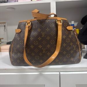 Louis Vuitton Dark Brown Monogram Shoulder Bag
